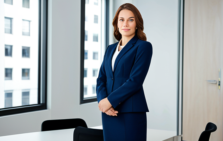 자기 주도 학습의 기초 이론 정리 - **Professional Portrait:** "A confident businesswoman in a modest, tailored suit, standing in a brig...