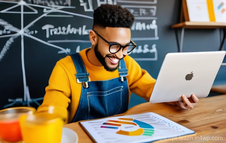 자기 주도 학습에서의 자기 표현의 중요성 - **Prompt:** A diverse group of young adults, aged 20-28, are actively engaged in a collaborative lea...