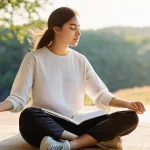 자기 주도 학습을 위한 교육 과정 설계 - **Prompt 1: Discovering Inner Motivation**
    "A person, gender-neutral, in their late teens to ear...